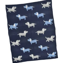 Blankets-Merben Int'l Cotton Baby Blanket - Animal (30" x 40")