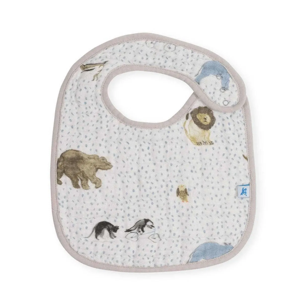 Bibs + Burps-Little Unicorn Cotton Muslin Classic Bib (3 Pack)