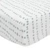 Crib Fitted Sheets-Little Unicorn Cotton Muslin Crib Sheet