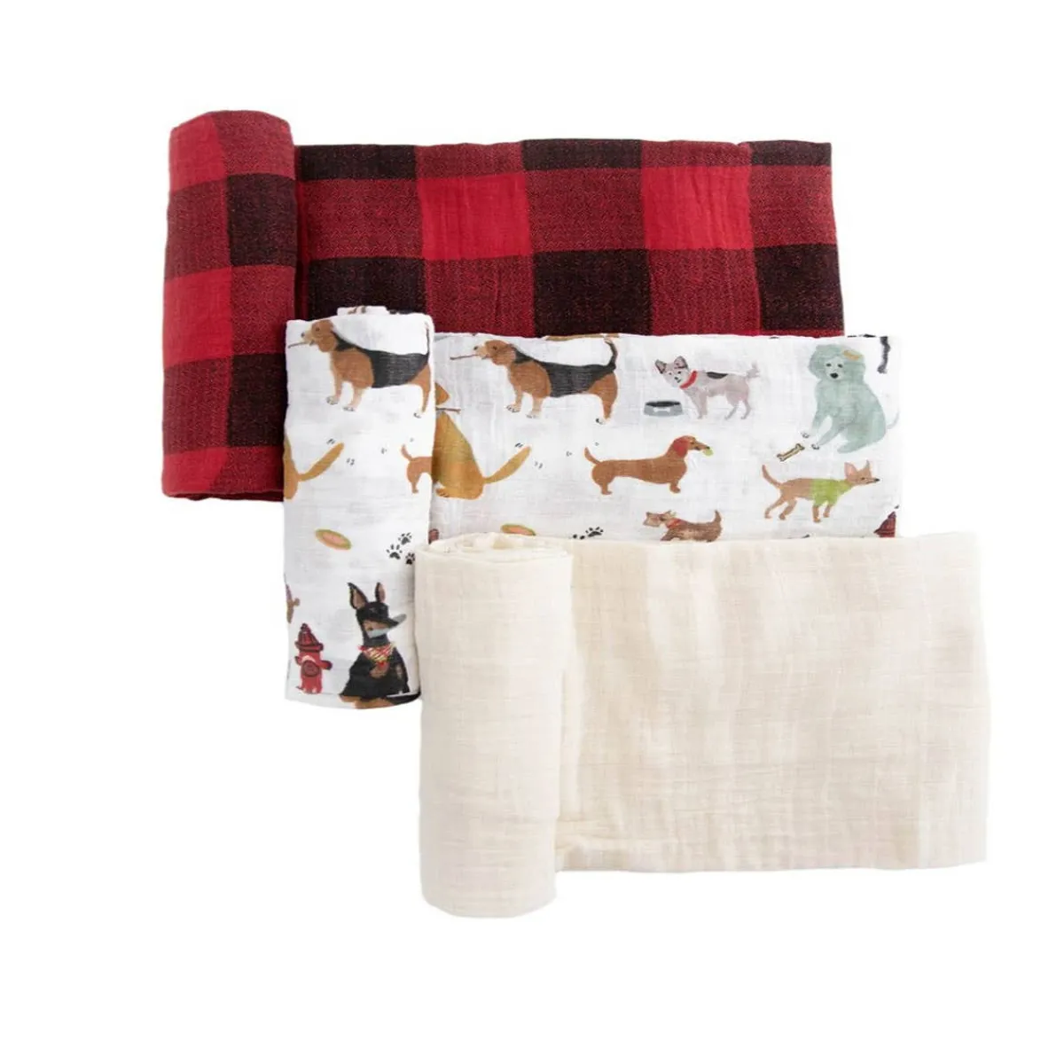 Blankets|Sleep Sacks + Wraps-Little Unicorn Cotton Muslin Swaddle (3 Pack)
