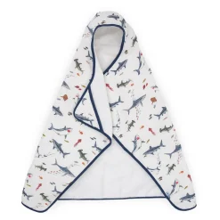 Towels + Cloths-Little Unicorn Cotton Toddler Hooded Towel