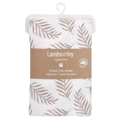 Crib Fitted Sheets-Lambs & Ivy Crib Sheet