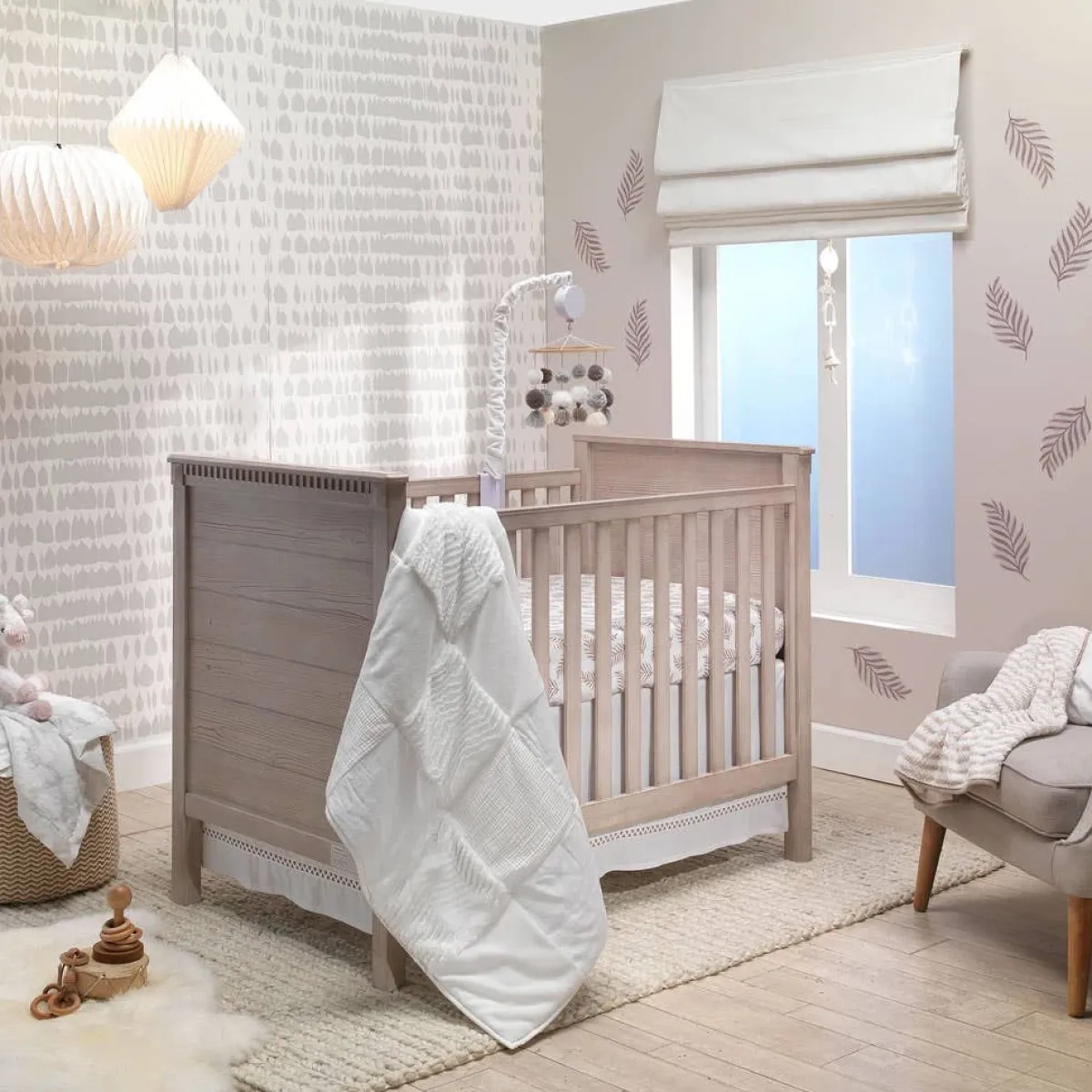 Crib Fitted Sheets-Lambs & Ivy Crib Sheet