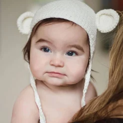 Winter Hats-Beba Bean Crochet - Bear Toque