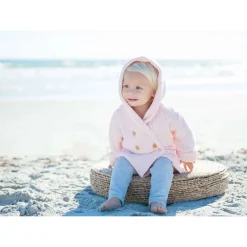 Sweaters + Jackets-Beba Bean Crochet - Knit Hoodie