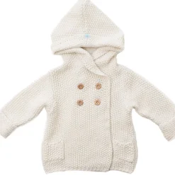 Sweaters + Jackets-Beba Bean Crochet - Knit Hoodie