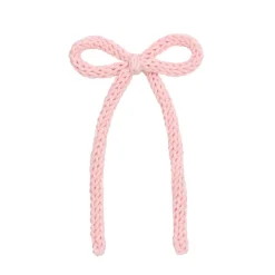 Hair Accessories-Lou Lou and Company Crochet Bow Sash Clip