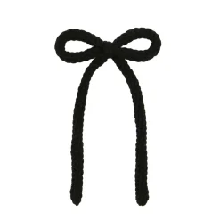 Hair Accessories-Lou Lou and Company Crochet Bow Sash Clip