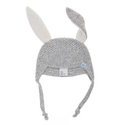 Winter Hats-Beba Bean Crochet Bunny Toque
