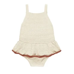 Rompers-Rylee + Cru Crochet Ruffle Romper