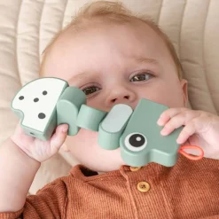Wooden Toys|Play + Learn Toys-Done By Deer Croco Twist & Turn Toy