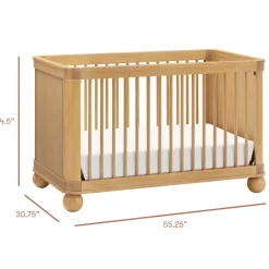 Convertible Cribs-Babyletto Crosby 3-in-1 Crib