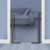 Baby Gates + Babyproofing-QDos Crystal Gate Pressure Mount