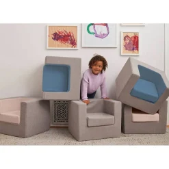 Kids Sofas + Armchairs-Monte Design Cubino Chair