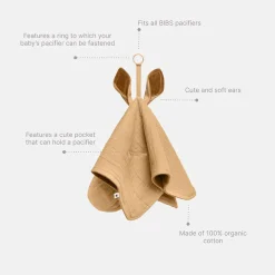 Loveys|Blankets-Bibs Cuddle Cloth Kangaroo Cloud