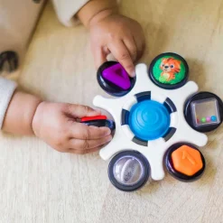 Grasping Toys-Baby Einstein Curiosity Clutch Sensory Toy