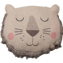 Pillows-David Fussenegger Cushion Filled Lion Beige