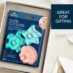 Teethers|Pacifiers + Clips-Itzy Ritzy Cutie Coolers Teether (3 Pack)
