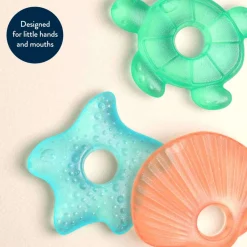 Teethers|Pacifiers + Clips-Itzy Ritzy Cutie Coolers Teether (3 Pack)