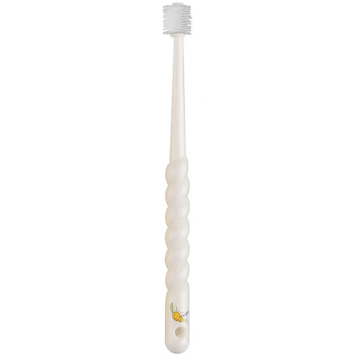 Oral Care-Beloved Cylinder Toothbrush - Baby (0-2Y) White