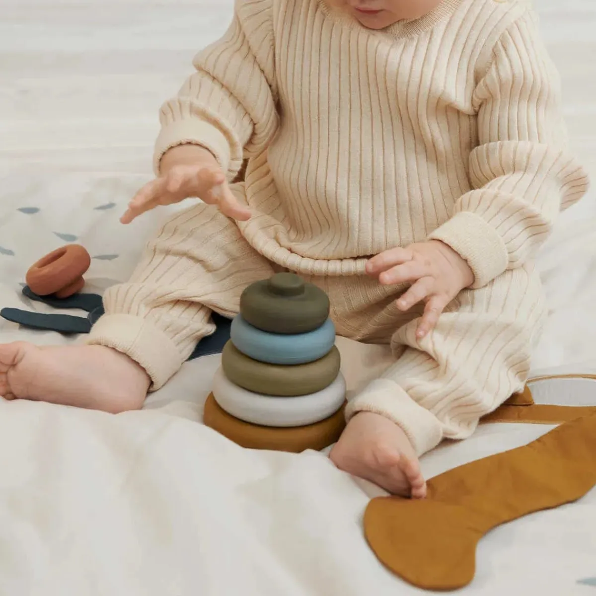 Stack + Nest Toys-Liewood Dag Stacking Tower