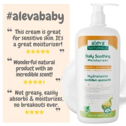 Kids Lotion|Infant Moisturizer-Aleva Naturals Daily Soothing Moisturizer (240 mL)