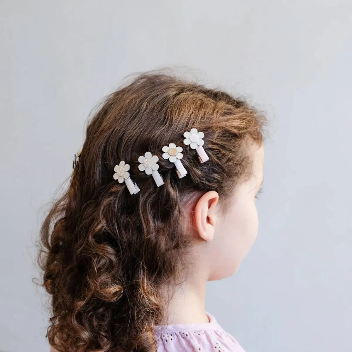 Hair Accessories-Mimi & Lula Daisy Mini Clips