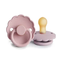 Pacifiers + Clips-FRIGG Daisy Natural Rubber Pacifier (2 Pack)