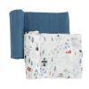 Blankets|Sleep Sacks + Wraps-Little Unicorn Deluxe Muslin Swaddle (2 Pack)
