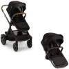 Stroller Bundles|Double Strollers-Nuna DEMI Next Stroller + Sibling Seat