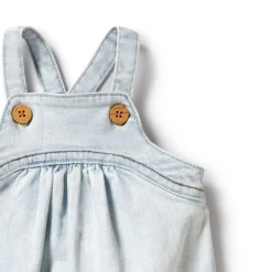 Rompers-Wilson + Frenchy Denim Bodysuit
