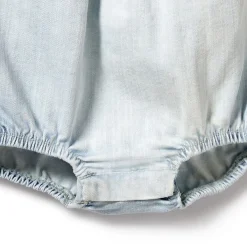Rompers-Wilson + Frenchy Denim Bodysuit