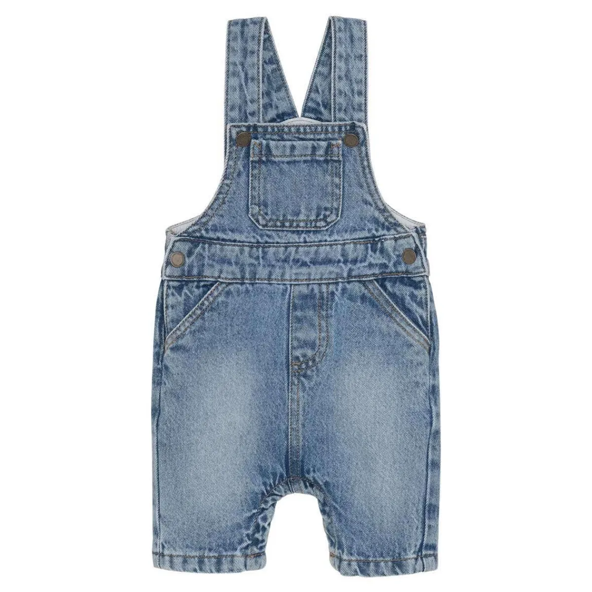 Rompers|Pants-En Fant Denim Overall Light Denim Blue