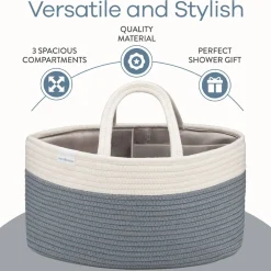 Storage-Comfycubs Diaper Caddy