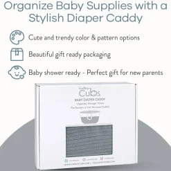 Storage-Comfycubs Diaper Caddy