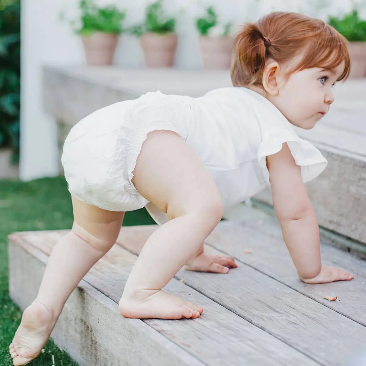 Disposable Diapers-Terra Diapers Size 3 (Crawler)