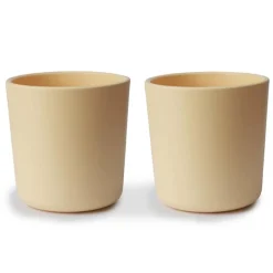 Kids Drinkware|Sippy Cups + Straw Cups-Mushie Dinnerware Cups (2 Pack)