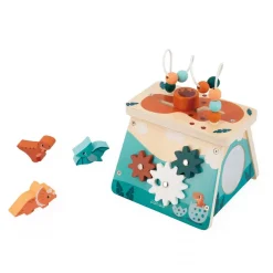 Wooden Toys|Blocks + Shape Sorters-Janod Dino Multi-Activity Volcano