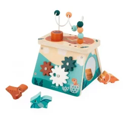 Wooden Toys|Blocks + Shape Sorters-Janod Dino Multi-Activity Volcano
