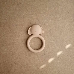Teethers|Pacifiers + Clips-Mushie Dog Teether