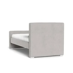 Twin Beds + Trundles-Monte Design Dorma Twin Bed - European Fabric with High HB + High FB