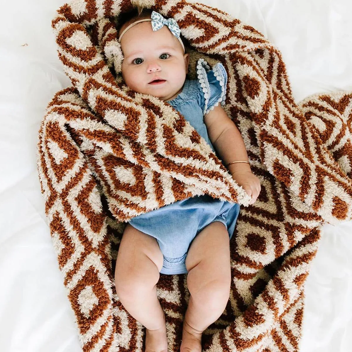 Blankets-Saranoni Double Layer Bamboni Receiving Blanket