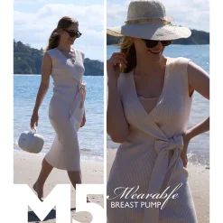 Breast Pumps + Accessories-Momcozy Double M5 All-in-One Breast Pump