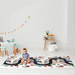 Rugs|Play Mats-Skip Hop Doubleplay Reversible Playmat