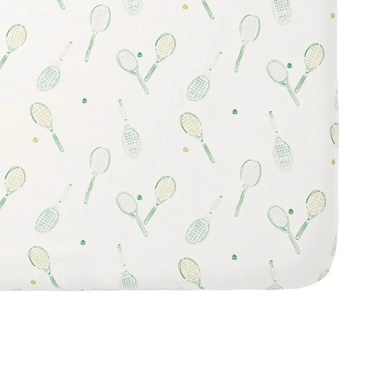 Crib Fitted Sheets-Pehr Doubles Crib Sheet