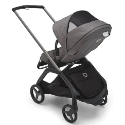 Full-Sized Strollers-Bugaboo Dragonfly Complete Stroller (Graphite Frame)