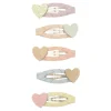 Hair Accessories-Mimi & Lula Dreamy Hearts Mini Clic Clacs