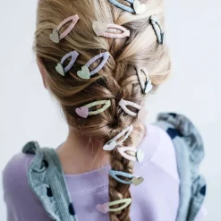 Hair Accessories-Mimi & Lula Dreamy Hearts Mini Clic Clacs
