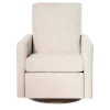 Motorized Gliders|Gliders-Oilo Drew Swivel Glider with Power Recline Wood Base (Grade D)