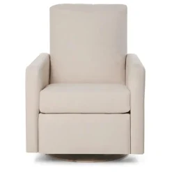 Motorized Gliders|Gliders-Oilo Drew Swivel Glider with Power Recline Wood Base (Grade D)